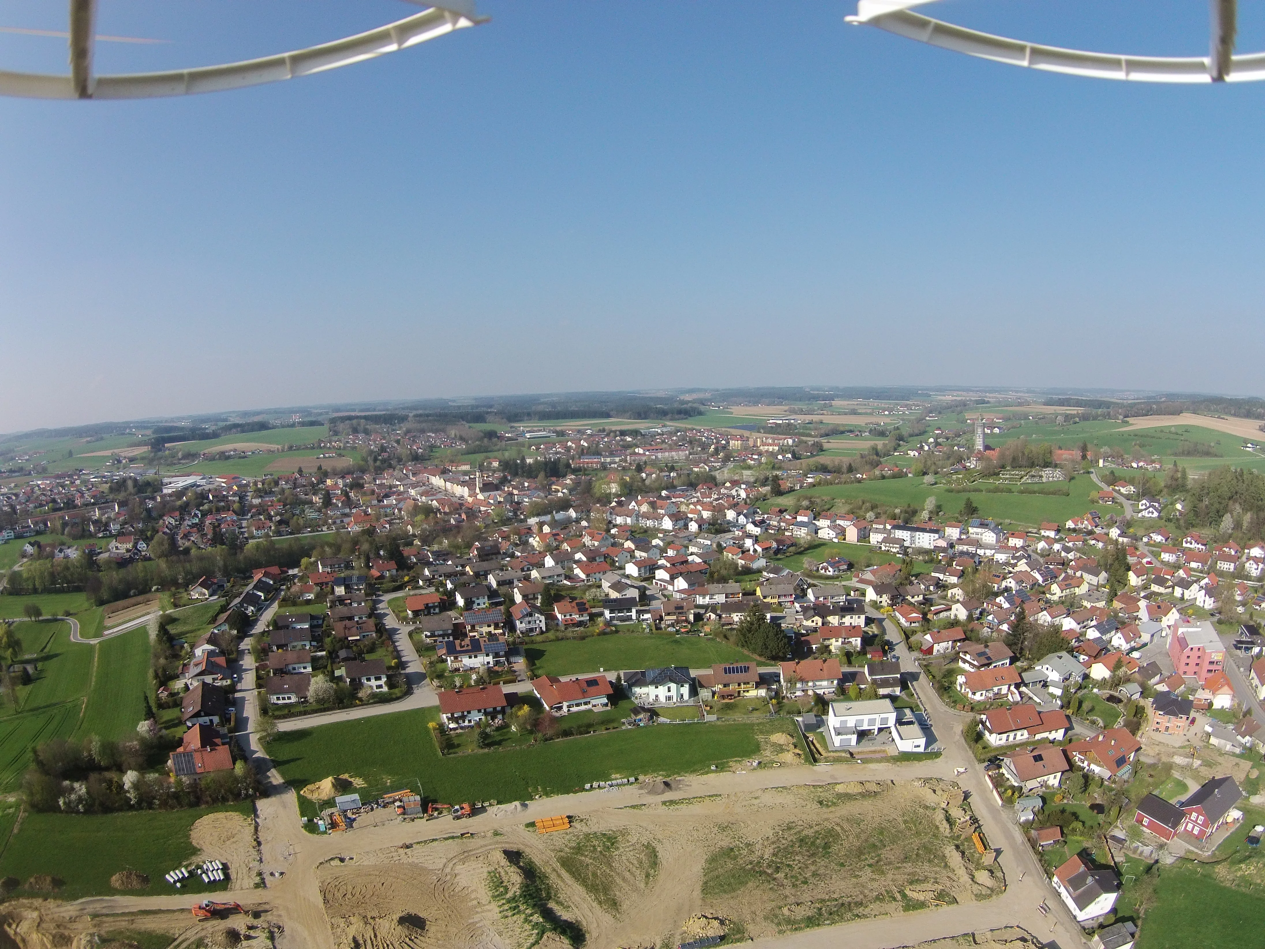 Luftaufnahme Canevastraße